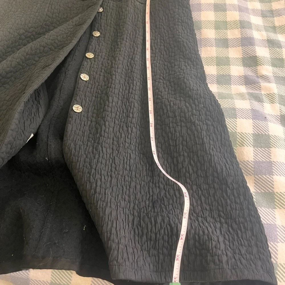 Jill McGowen Black Button-Up Coat - Picture 12 of 12